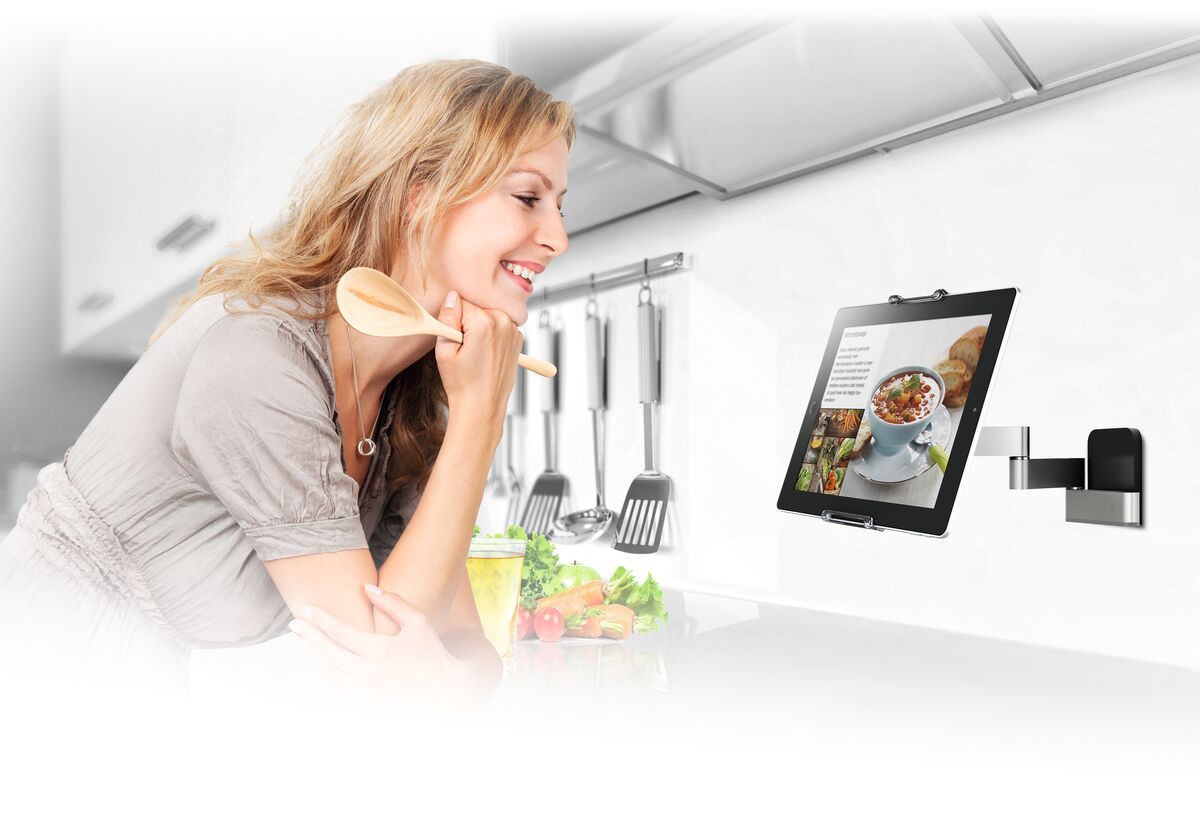 Vogels TMS 1030 Tablet Flex Pack | Tilt | 7-13 " | Maximum weight (capacity) 2 kg | Silver - Image 4