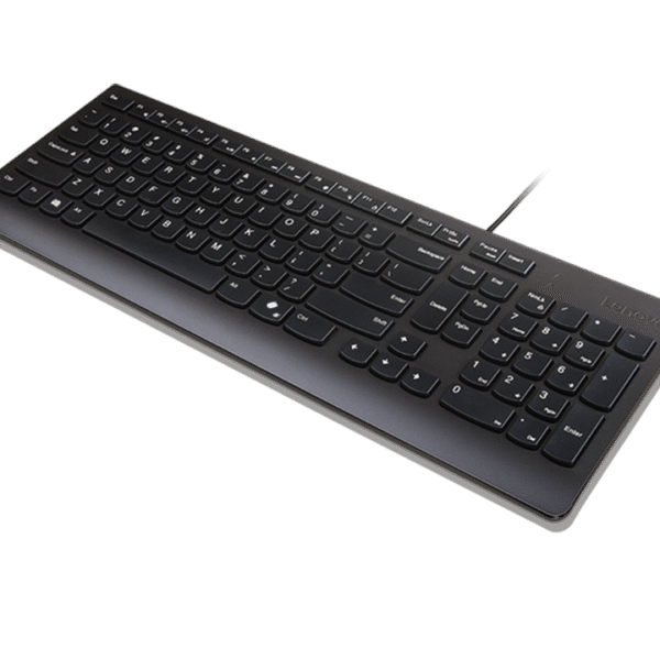 Lenovo Essential | Keyboard | Wired | Nordic | Black