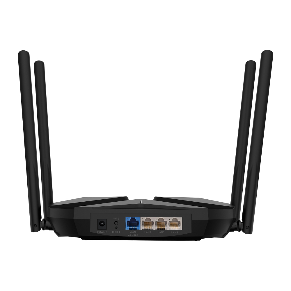 Mercusys AX3000 Dual-Band Wi-Fi 6 Router | MR85X | 802.11ax | Ethernet LAN (RJ-45) ports 3 | Mesh Support Yes | MU-MiMO No | No mobile broadband - Image 2