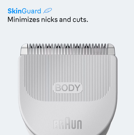 Braun Body Groomer | Series 3 BG3500 | Cordless | Lght Grey - Image 3