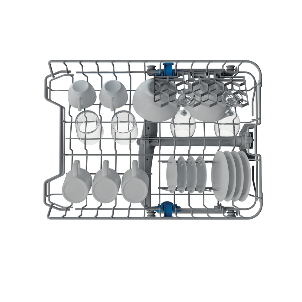 INDESIT Dishwasher | IN2ID10CS80 | Built-in | Width 44.8 cm | Number of place settings 10 | Number of programs 5 | Energy efficiency class D | White - Image 6