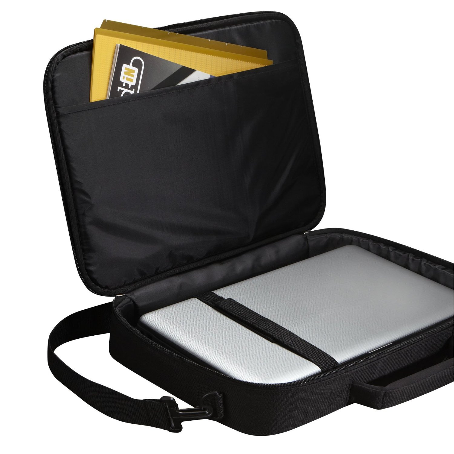 Case Logic | VNCI215 | Fits up to size 15.6 " | Messenger - Briefcase | Black | Shoulder strap - Image 5