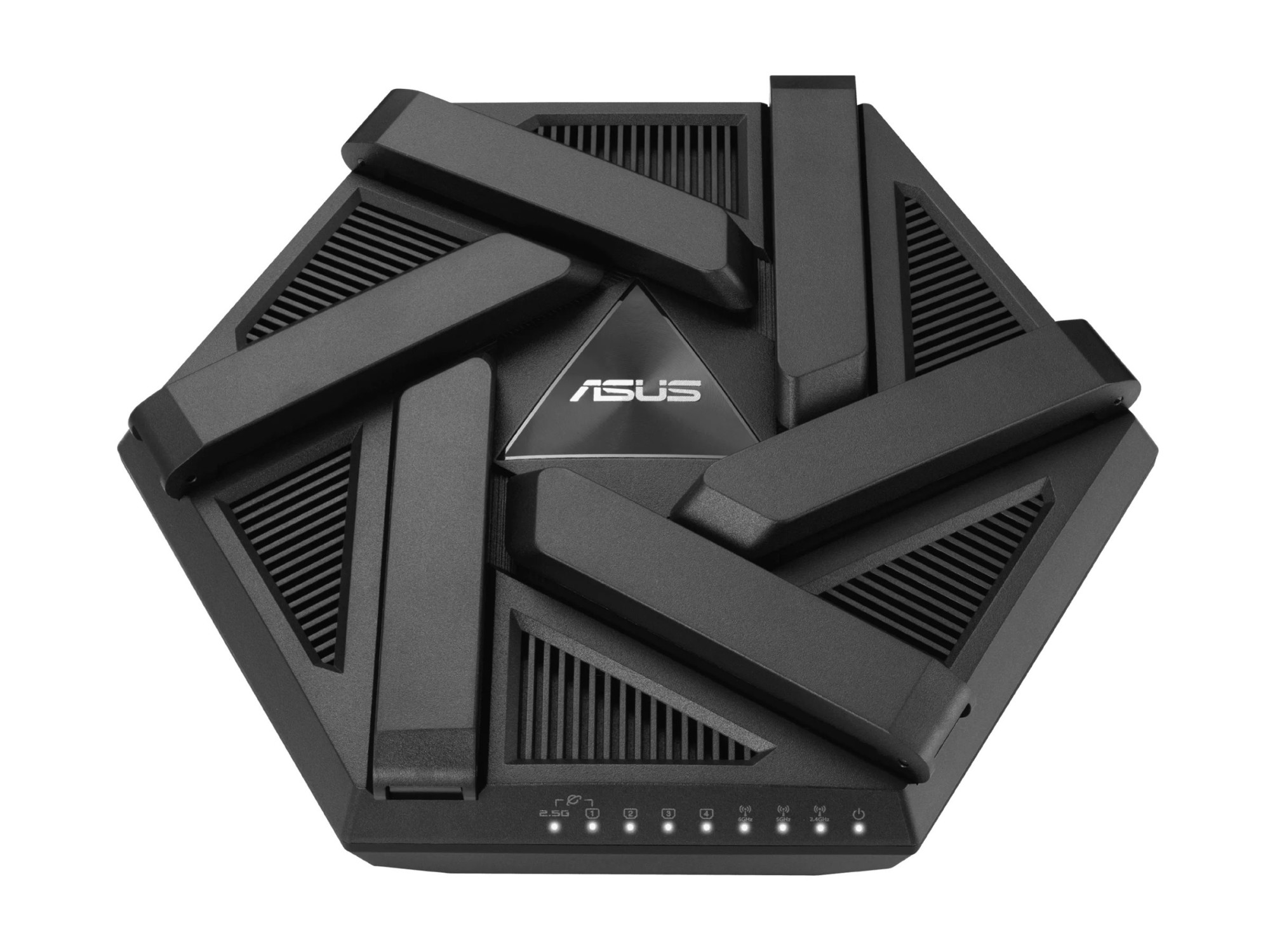 Wifi 6 802.11ax Tri-band Gigabit Gaming Router | RT-AXE7800 | 802.11ax | 574+4804+2402 Mbit/s | 10/100/1000 Mbit/s | Ethernet LAN (RJ-45) ports 4 | Mesh Support Yes | MU-MiMO Yes | No mobile broadband | Antenna type External - Image 7