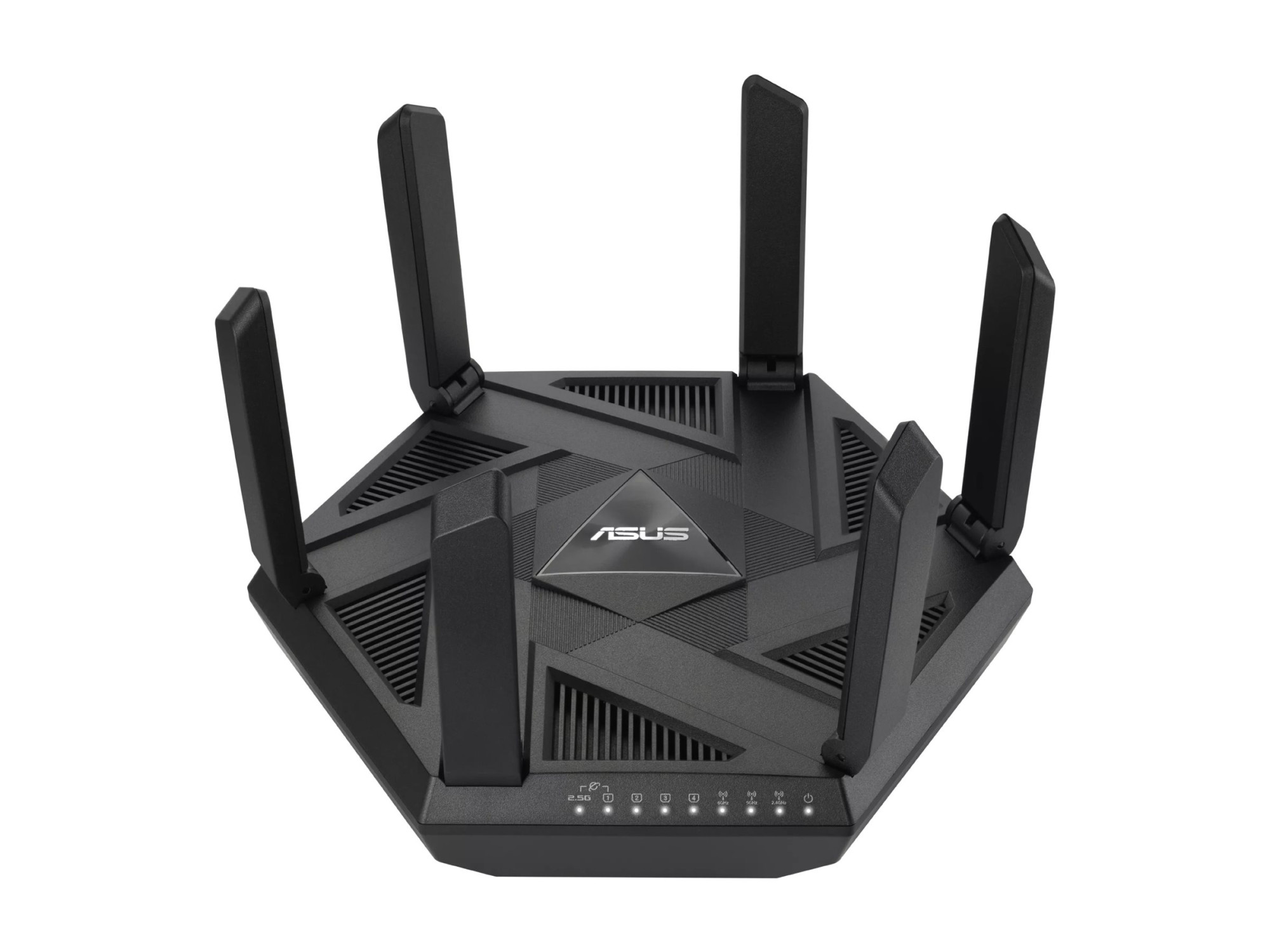 Wifi 6 802.11ax Tri-band Gigabit Gaming Router | RT-AXE7800 | 802.11ax | 574+4804+2402 Mbit/s | 10/100/1000 Mbit/s | Ethernet LAN (RJ-45) ports 4 | Mesh Support Yes | MU-MiMO Yes | No mobile broadband | Antenna type External - Image 9