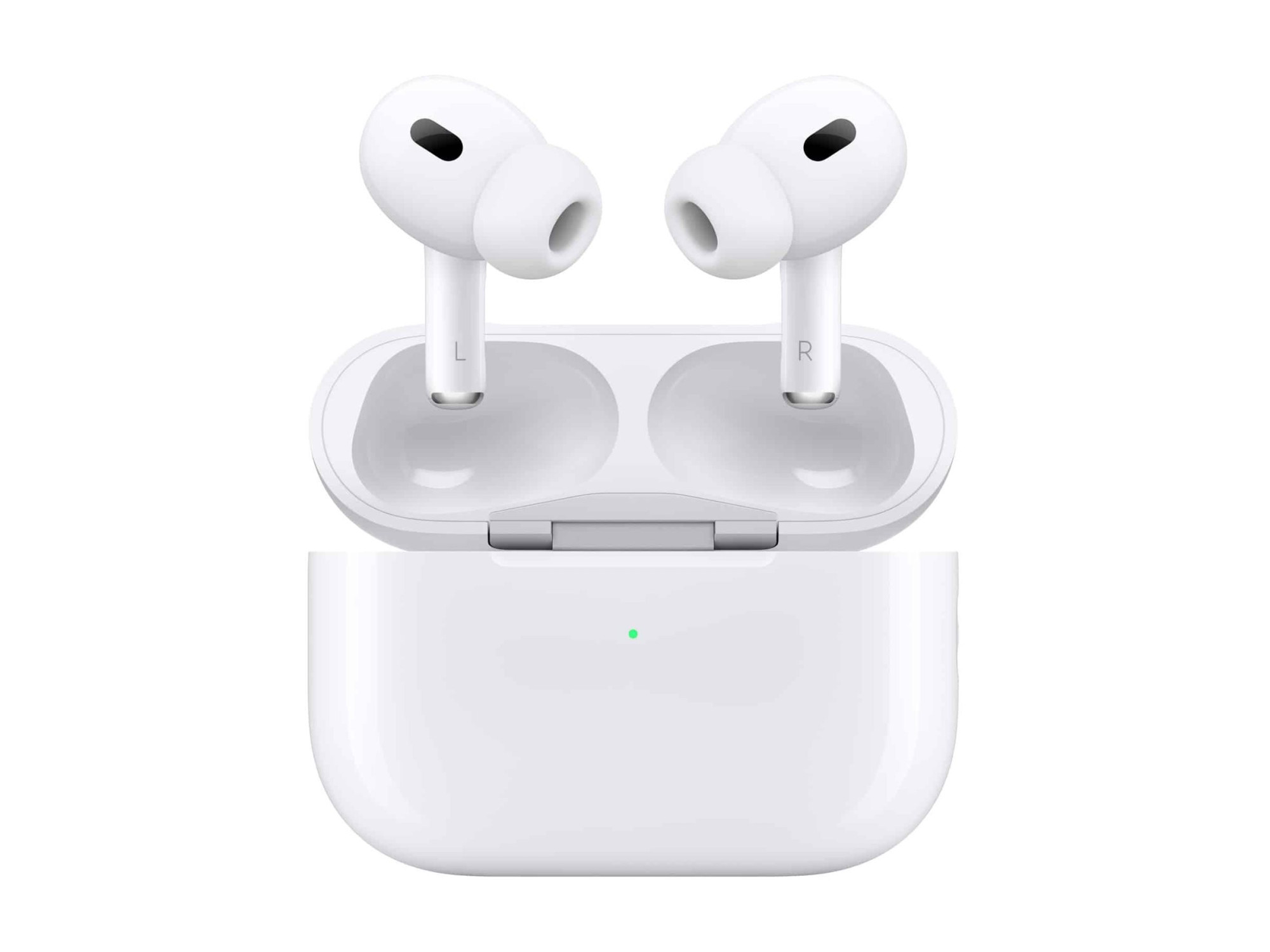 Apple | AirPods Pro (2nd generation), USB-C | Wireless | In-ear | Noise canceling | Wireless | White - Image 3