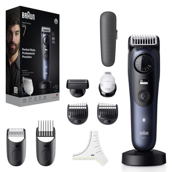 Braun Beard Trimmer | Series 7 BT7540 | Cordless | Number of length steps 40
