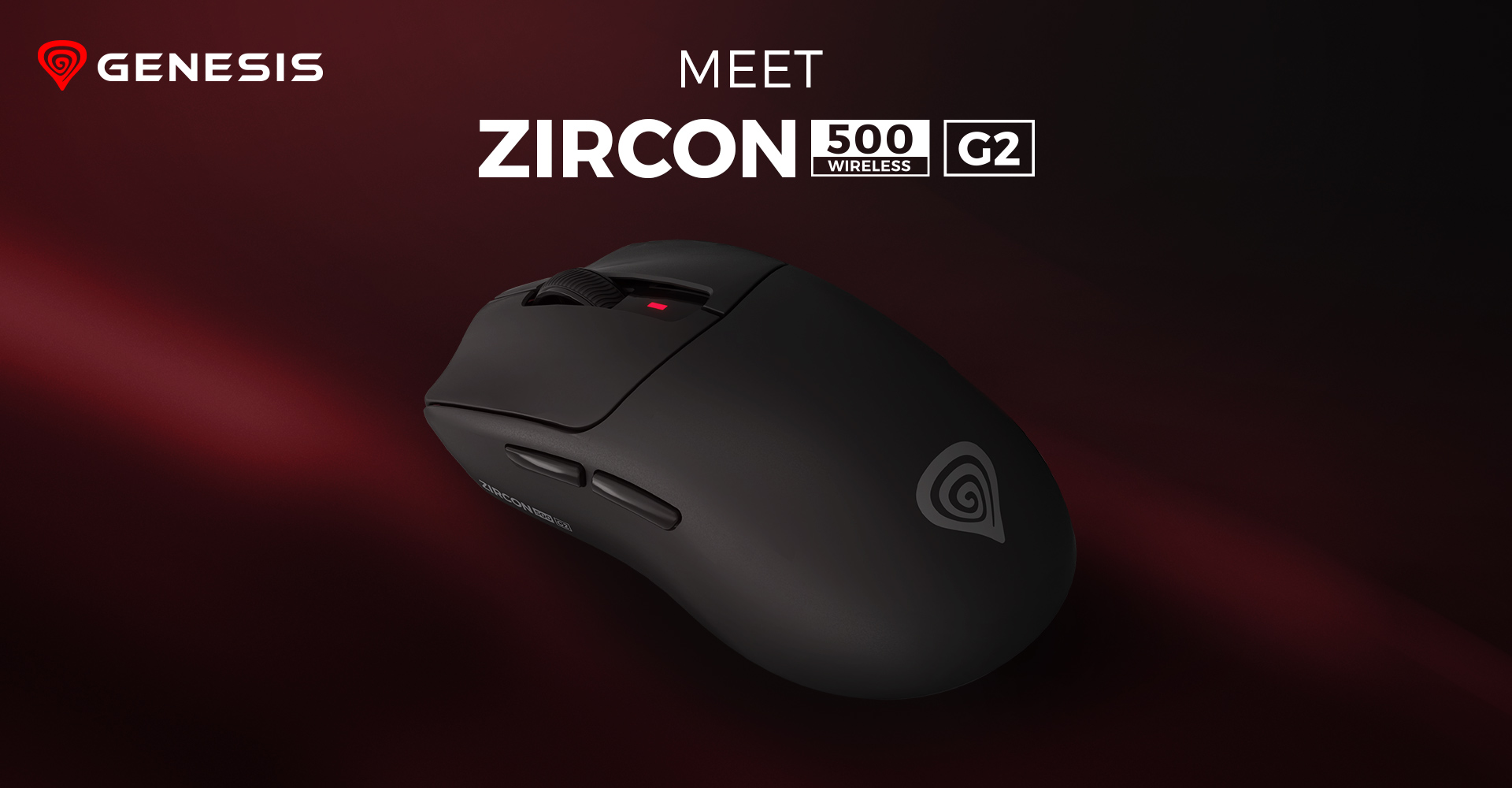 Genesis ZIRCON 500 G2 | Wireless/Wired | Gaming Mouse | 2.4 GHz, Bluetooth, USB | Black - Image 4
