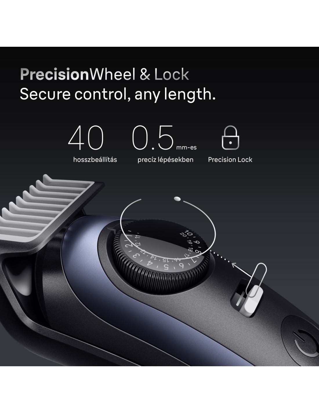 Braun Beard Trimmer | Series 7 BT7540 | Cordless | Number of length steps 40 - Image 8