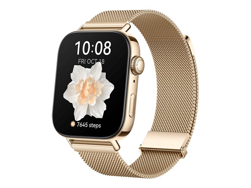 Huawei WATCH FIT 3 | Smart watch | GPS (satellite) | AMOLED | Waterproof | Gold - Image 2