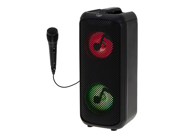 Adler | Speaker with radio | AD 1903 | Black | Portable | Wireless connection - Image 2