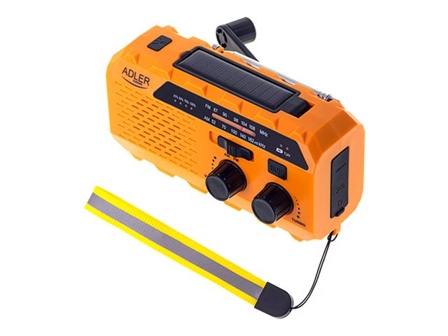 Adler | Portable radio with flashlight | AD 1197 | Alarm function - Image 2