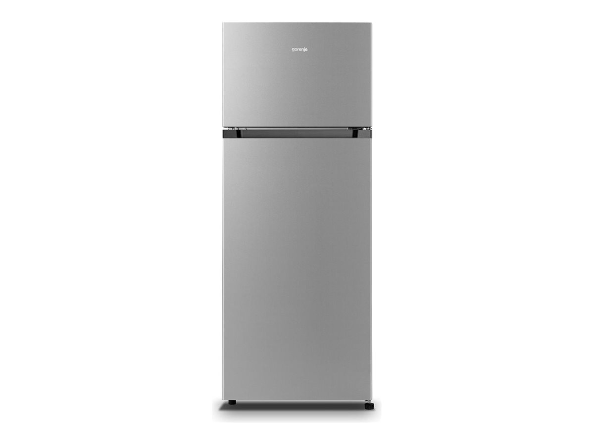 Gorenje Refrigerator | RF414EPS4 | Energy efficiency class E | Free standing | Double Door | Height 143.6 cm | Fridge net capacity 165 L | Freezer net capacity 41 L | 40 dB | Grey - Image 2