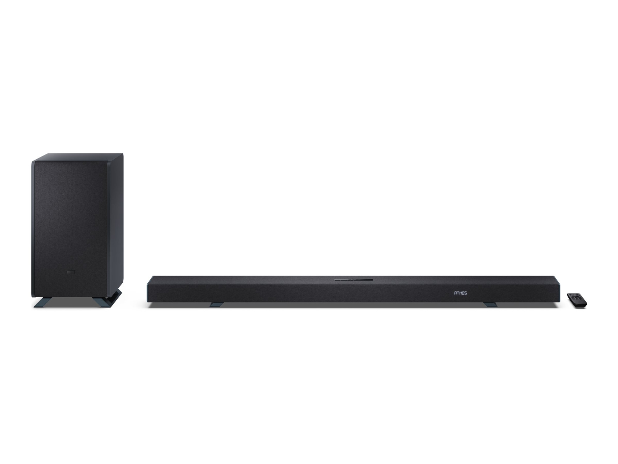 Sharp | 5.1.2 Dolby Atmos/DTS:X Soundbar with Wireless Subwoofer | HT-SBW55121(BK) | Bluetooth - Image 2