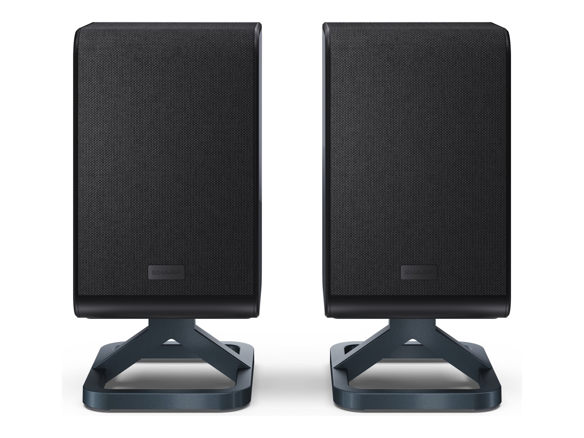 Sharp | 2.0.2 Wireless Rear Surround Speakers | HT-SPR52021(BK) - Image 2