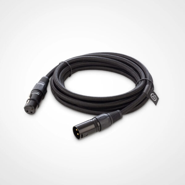 Elgato | Microphone Cable | XLR | Male-to-Female | Black