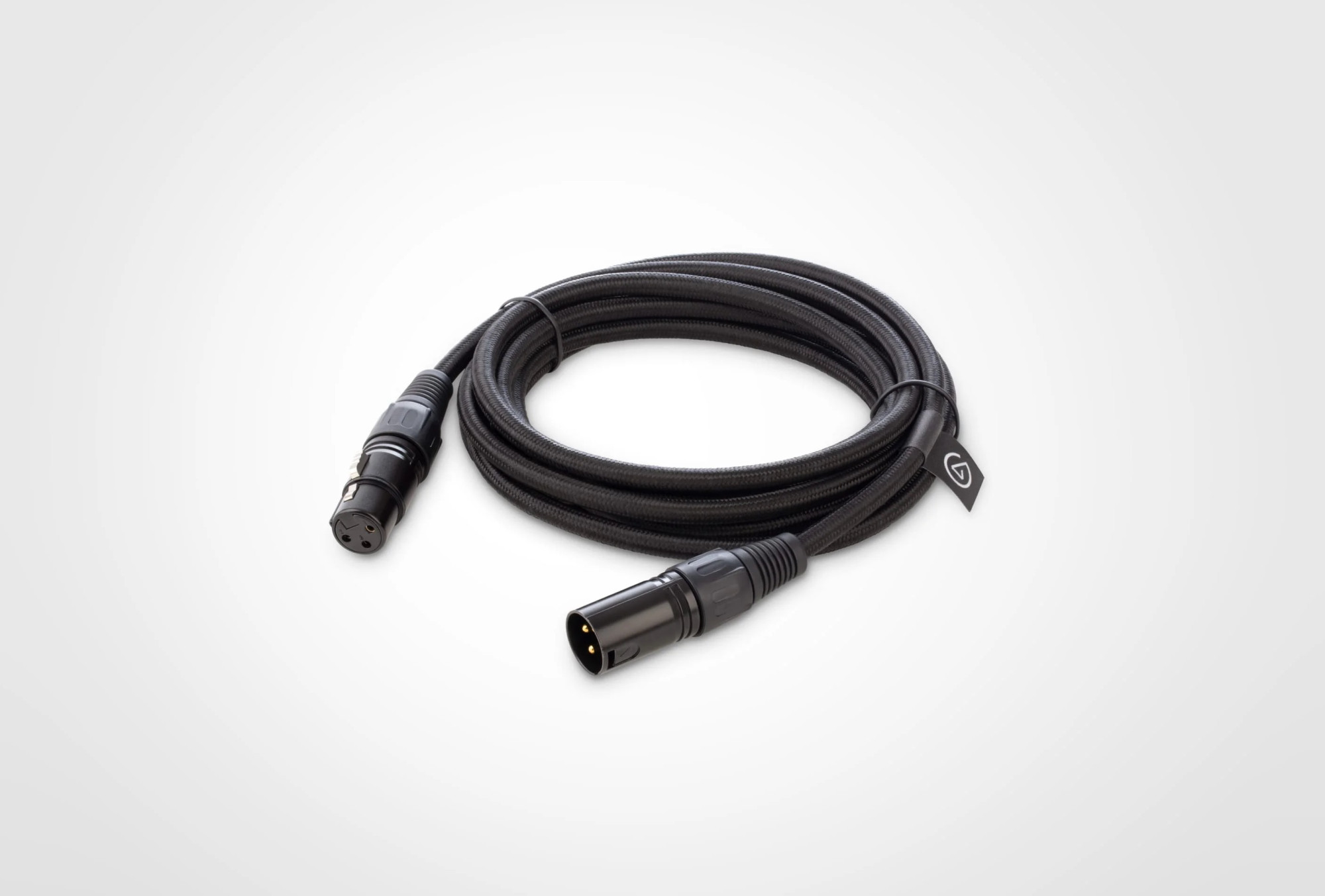 Elgato | Microphone Cable | XLR | Male-to-Female | Black