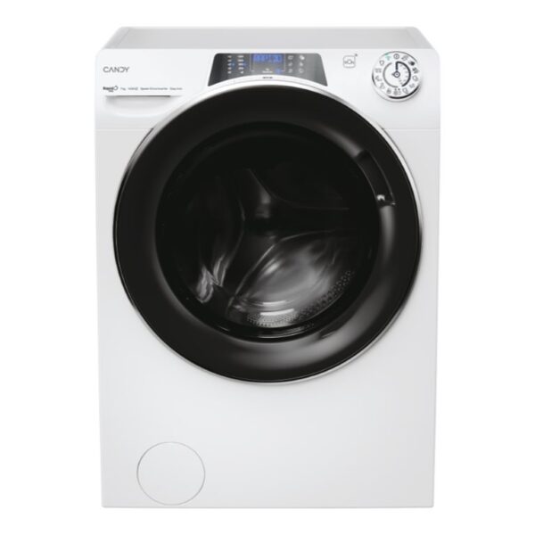 Candy Washing machine | RP4 476BWMBC/1-S | Energy efficiency class A | Front loading | Washing capacity 7 kg | 1400 RPM | Depth 45 cm | Width 60 cm | Display | 6-digit | Steam function | Wi-Fi | White