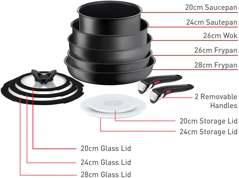 Tefal L7649053 Ingenio Ultimate induction Cookware 12 pcs Set | TEFAL - Image 6