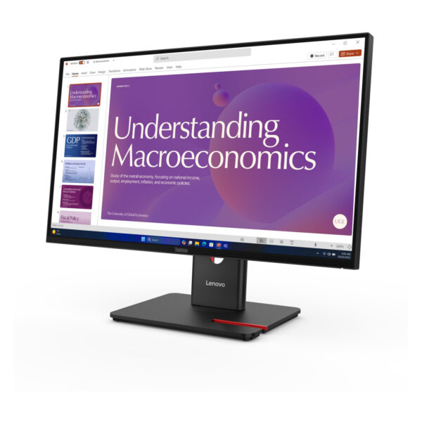 Lenovo ThinkVision T24D-40 | 23.8 " | IPS | 16:9 | 120 Hz | 4 ms | 1920 x 1080 pixels | 250 cd/m² | HDMI ports quantity 1 | Eclipse Black