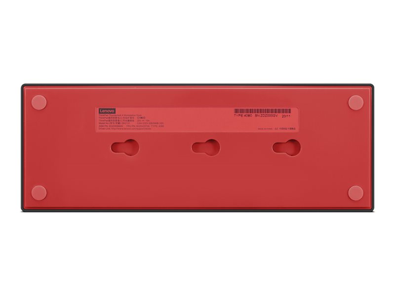 Lenovo | ThinkPad Thunderbolt 4 Workstation Dock | Dock | Ethernet LAN (RJ-45) ports 1 | DisplayPorts quantity 2 | USB 3.0 (3.1 Gen 1) ports quantity 3 | HDMI ports quantity 1 | Ethernet LAN | 230 W | Warranty 36 month(s) - Image 20