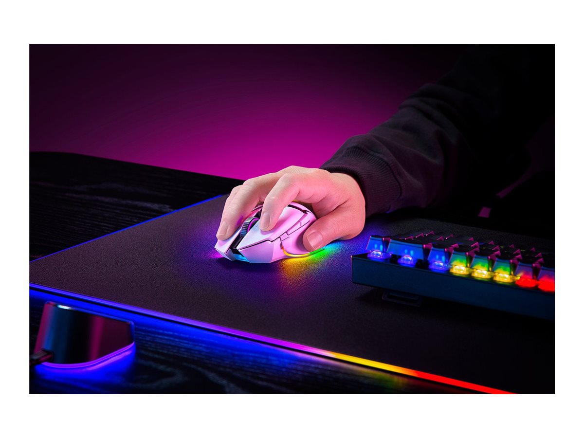 Razer | Basilisk V3 Pro | Gaming Mouse | Wireless | Bluetooth | White | Yes - Image 4