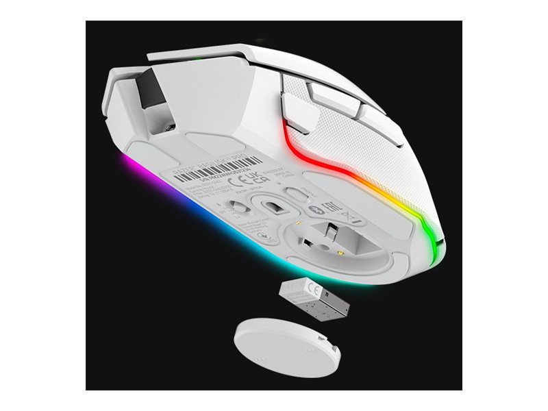 Razer | Basilisk V3 Pro | Gaming Mouse | Wireless | Bluetooth | White | Yes - Image 10