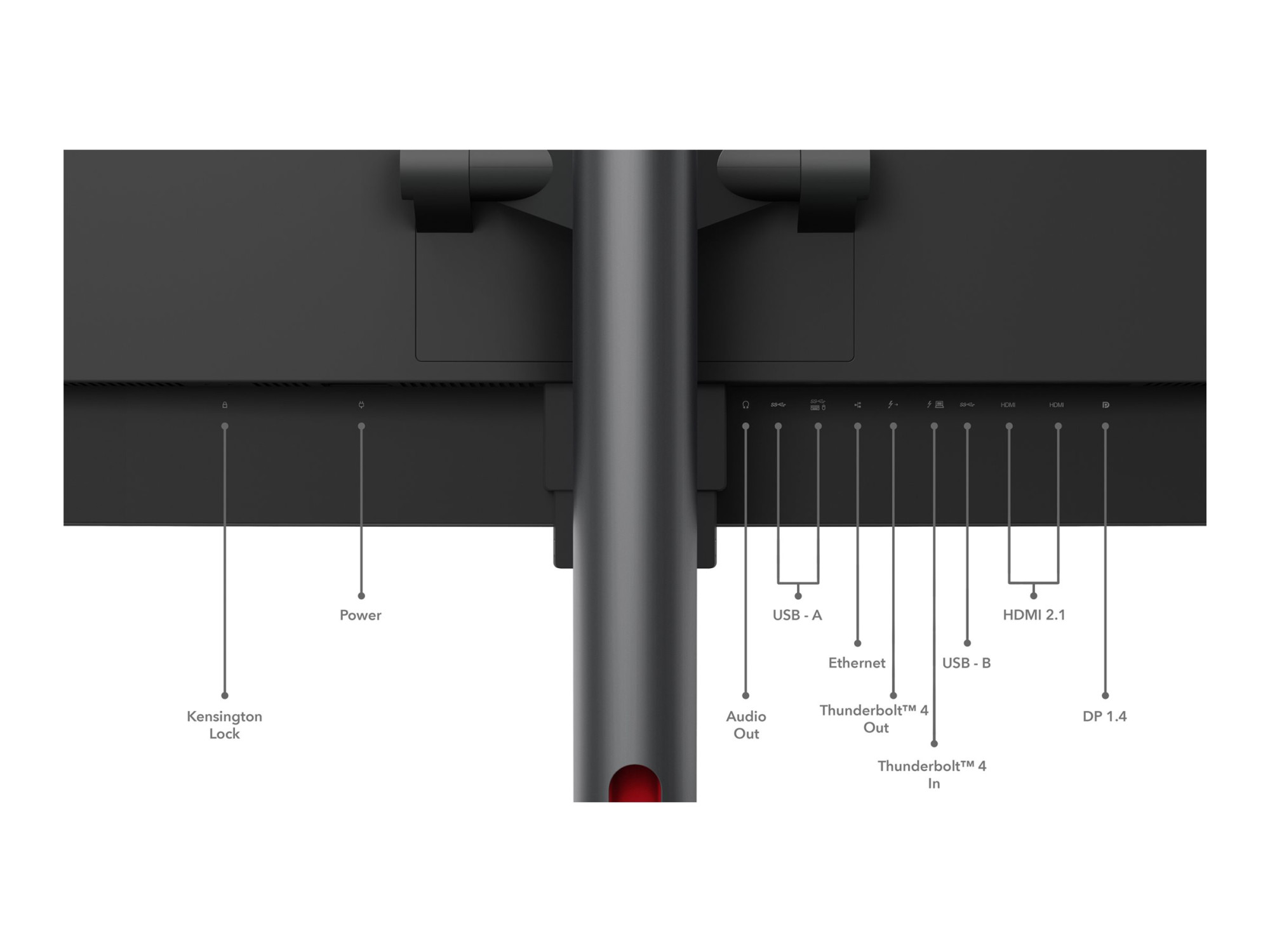 Lenovo | ThinkVision | P49w-30 | 49 " | IPS | 32:9 | 60 Hz | 4 ms | 5120 x 1440 | 350 cd/m² | HDMI ports quantity 2 | Black | Warranty 36 month(s) - Image 16