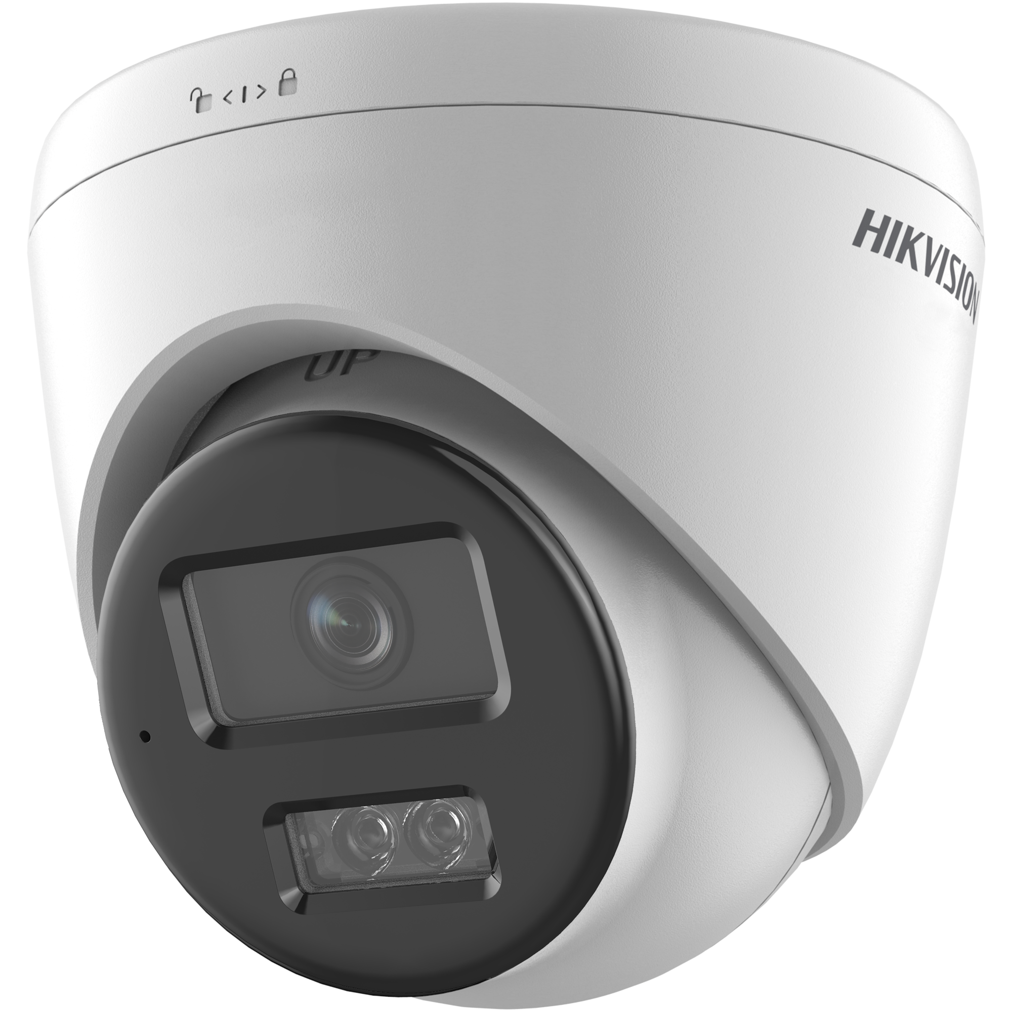 Hikvision 6 MP Smart Hybrid Light Fixed Turret Network Camera | DS-2CD1363G2-LIU | Dome | 6 MP | 2.8mm/4mm | IP67 | H.265+ | microSD/microSDHC/microSDXC card, up to 256 GB
