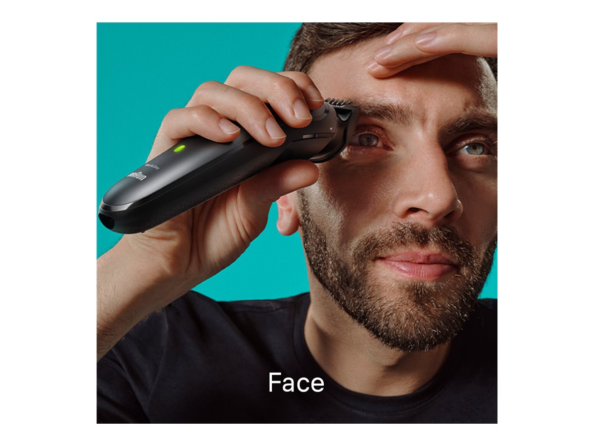 Braun | 17-in-1 Multi-grooming Style Kit | MGK7491 | Cordless | Number of length steps 13 | Grey - Image 5