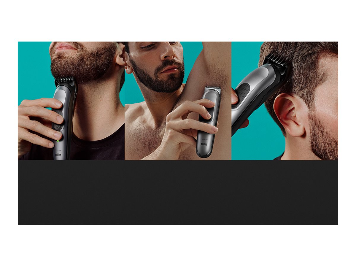 Braun | 17-in-1 Multi-grooming Style Kit | MGK7491 | Cordless | Number of length steps 13 | Grey - Image 11