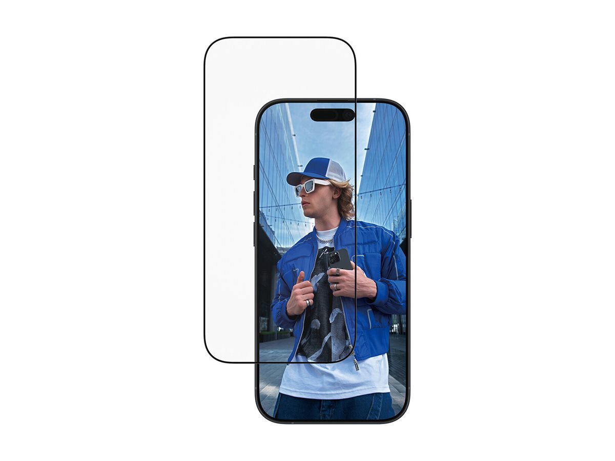 PanzerGlass Screen protector | Apple | iPhone 16 Pro/iPhone 17 | Glass | Transparent | Ultra-Wide Fit w. EasyAligner - Image 3