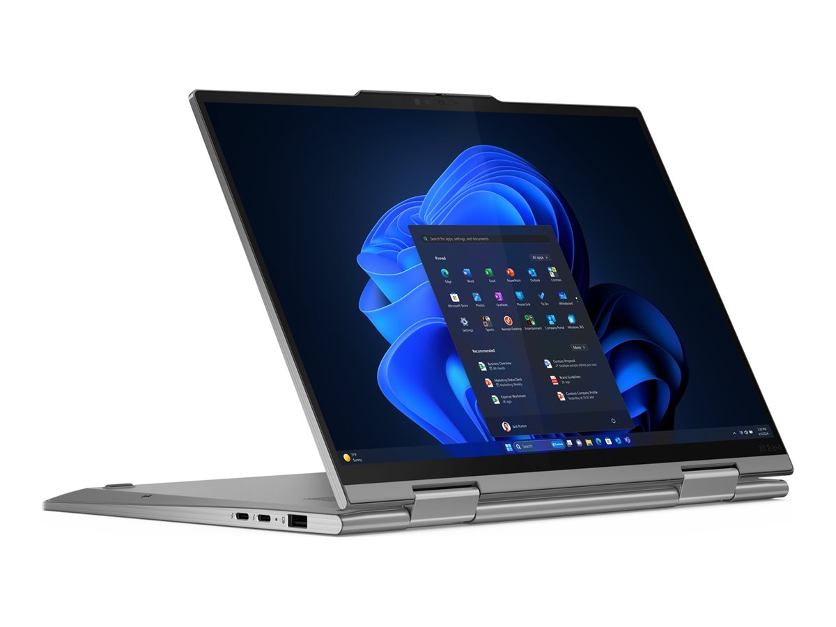 Lenovo | ThinkPad X1 2-in-1 G10 Aura Edition | Grey | 14 " | IPS | Touchscreen | WUXGA | 1920 x 1200 pixels | Anti-glare | Intel Core Ultra 7 | 258V | 32 GB | Soldered LPDDR5x | Solid-state drive capacity 1000 GB | Intel Arc Graphics 140V | Windows 11 Pro | 802.11be | Bluetooth version 5.4 | LTE Upgradable | Keyboard language Nordic | Keyboard backlit | Warranty 36 month(s) | Battery warranty 12 month(s) - Image 10