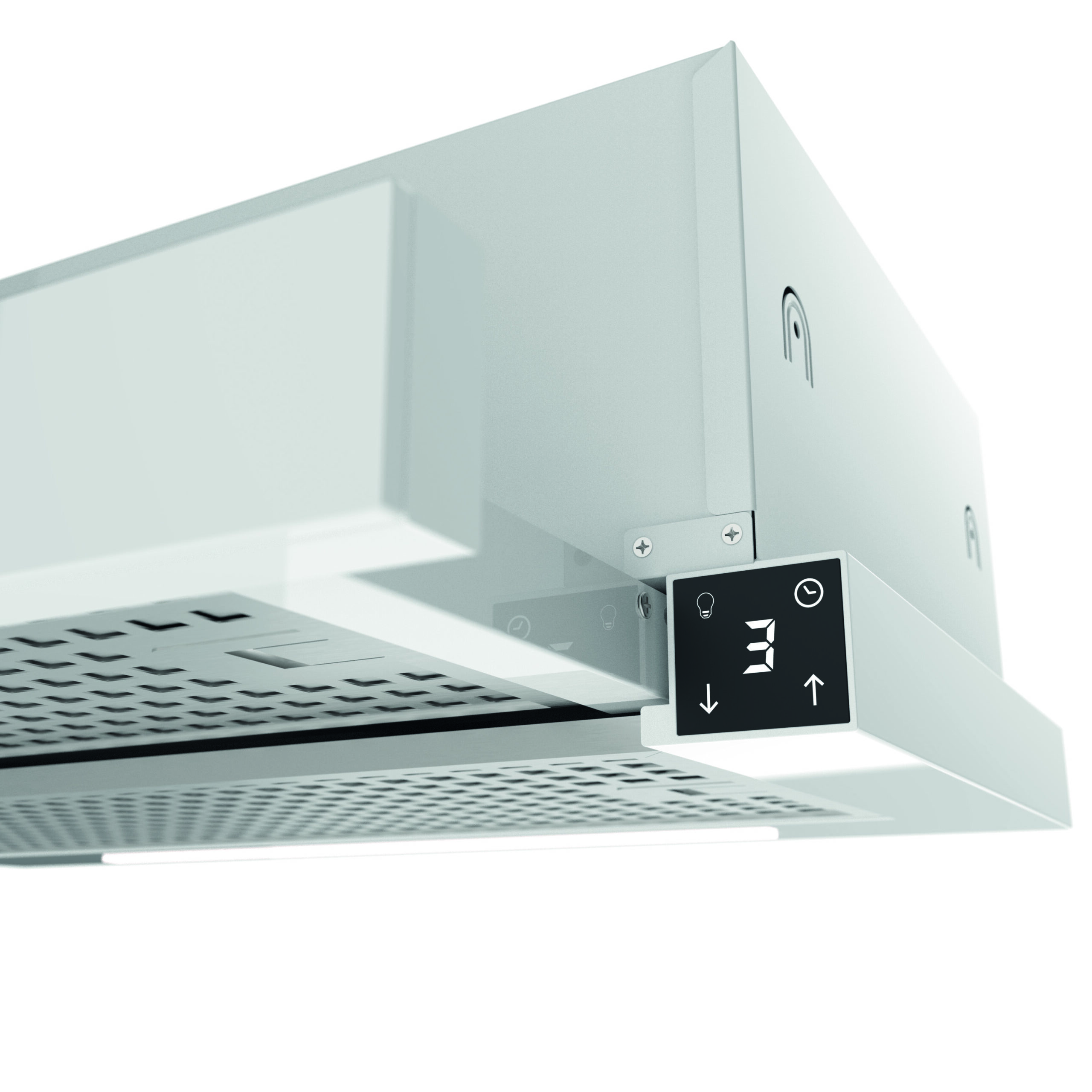 CATA Hood | TFH 6430 GWH | Telescopic | Energy efficiency class A+ | Width 59.8 cm | 391.5 m³/h | Electronic | LED | White - Image 4