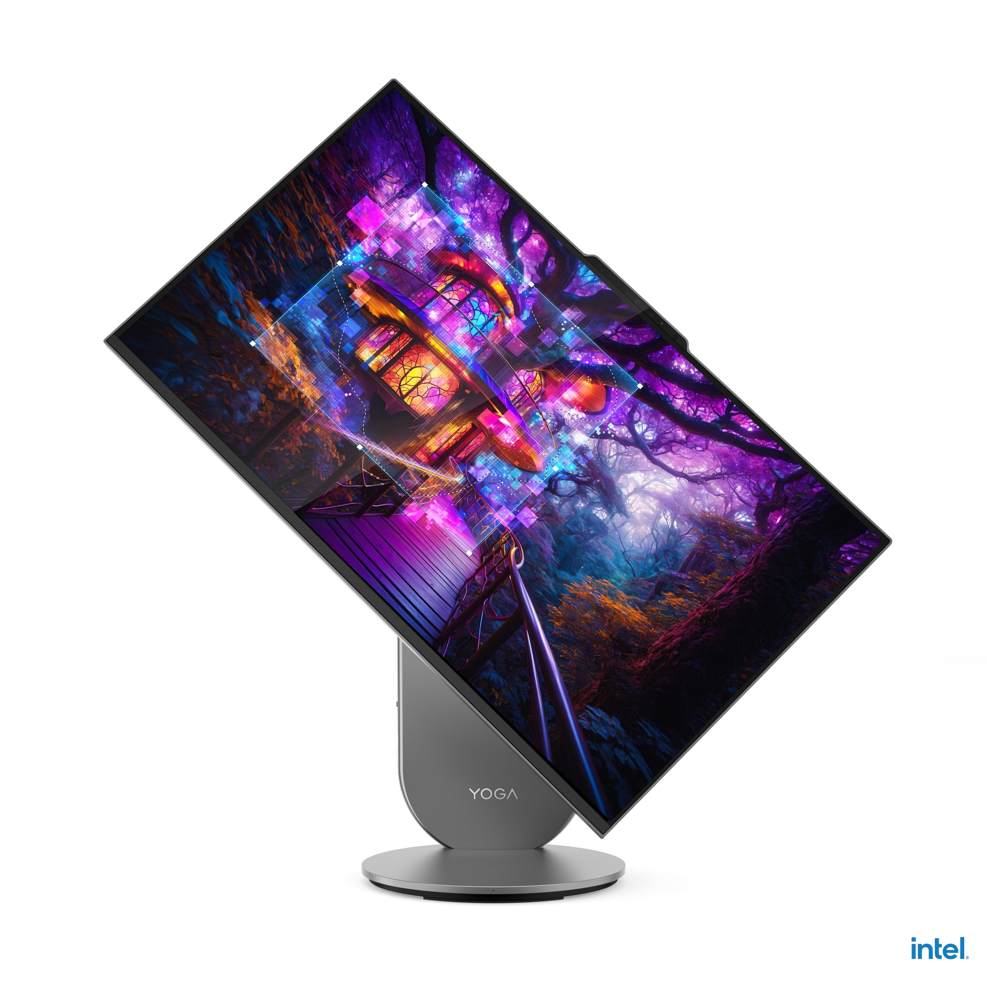 Lenovo Yoga | 27IAH10 | Desktop | AIO | 27 " | Inte Core Ultra 7 | 255H | 16 GB | Soldered LPDDR5x | 1000 GB | Intel Arc 140T GPU | English | Windows 11 Home | Warranty 24 month(s) - Image 13