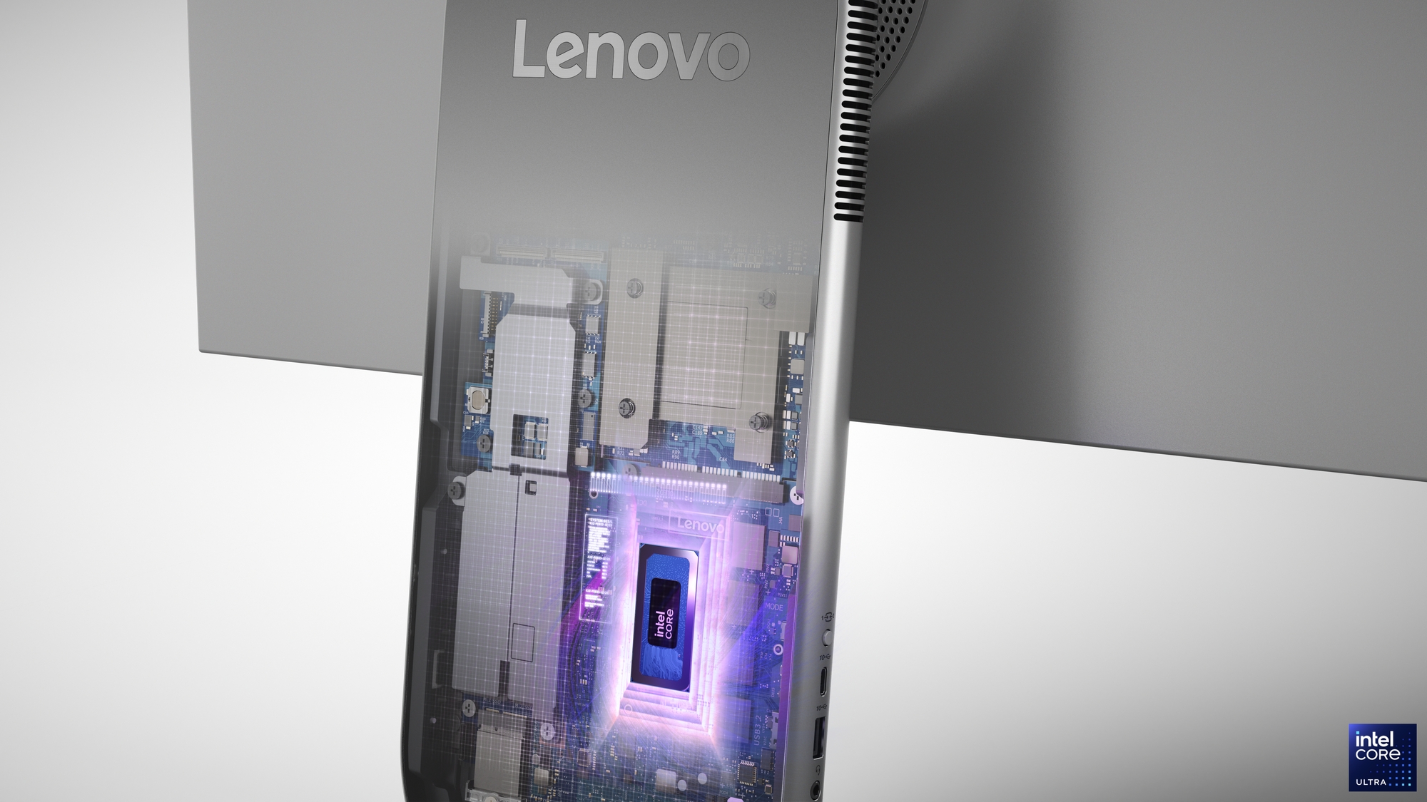 Lenovo Yoga | 27IAH10 | Desktop | AIO | 27 " | Inte Core Ultra 7 | 255H | 16 GB | Soldered LPDDR5x | 1000 GB | Intel Arc 140T GPU | English | Windows 11 Home | Warranty 24 month(s) - Image 17