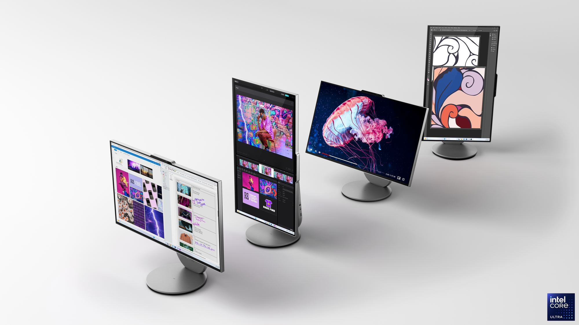 Lenovo Yoga | 27IAH10 | Desktop | AIO | 27 " | Inte Core Ultra 7 | 255H | 16 GB | Soldered LPDDR5x | 1000 GB | Intel Arc 140T GPU | English | Windows 11 Home | Warranty 24 month(s) - Image 19