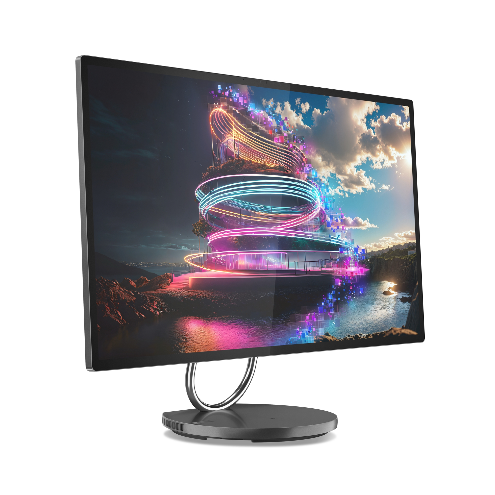 Lenovo Yoga | AIO 32ILL10 | Desktop | AIO | 31.5 " | Inte Core Ultra 7 | 258V | 32 GB | Soldered LPDDR5x | 1000 GB | Intel Arc Graphics 140V | English | Windows 11 Home | Warranty 24 month(s) - Image 13