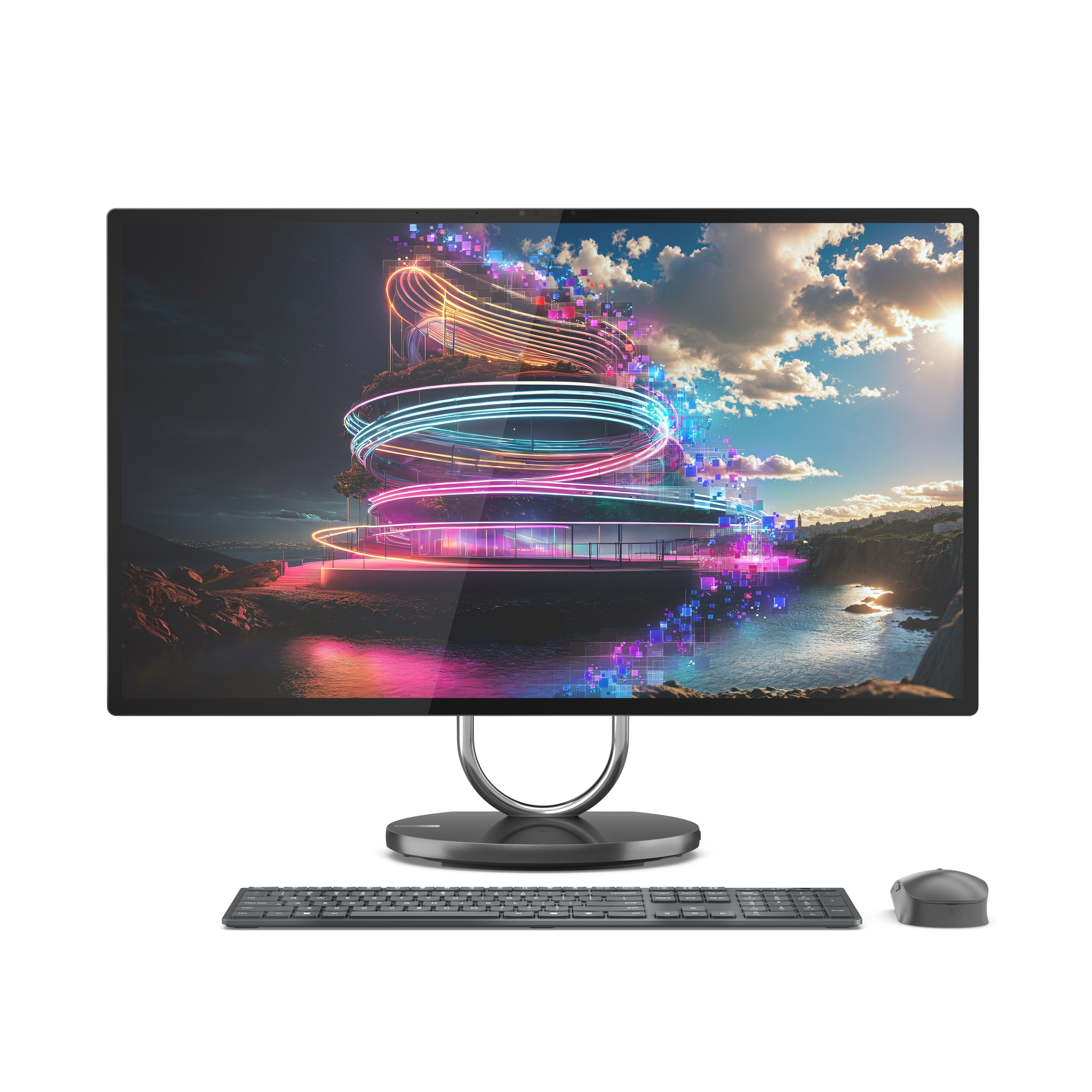 Lenovo Yoga | AIO 32ILL10 | Desktop | AIO | 31.5 " | Inte Core Ultra 7 | 258V | 32 GB | Soldered LPDDR5x | 1000 GB | Intel Arc Graphics 140V | English | Windows 11 Home | Warranty 24 month(s) - Image 17