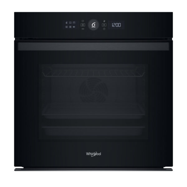 Whirlpool Oven | WOI4S8PM0SBA | 73 L | Electric | Pyrolytic/Hydrolytic | Electronic | Steam function | Height 59.7 cm | Width 59.5 cm | Black