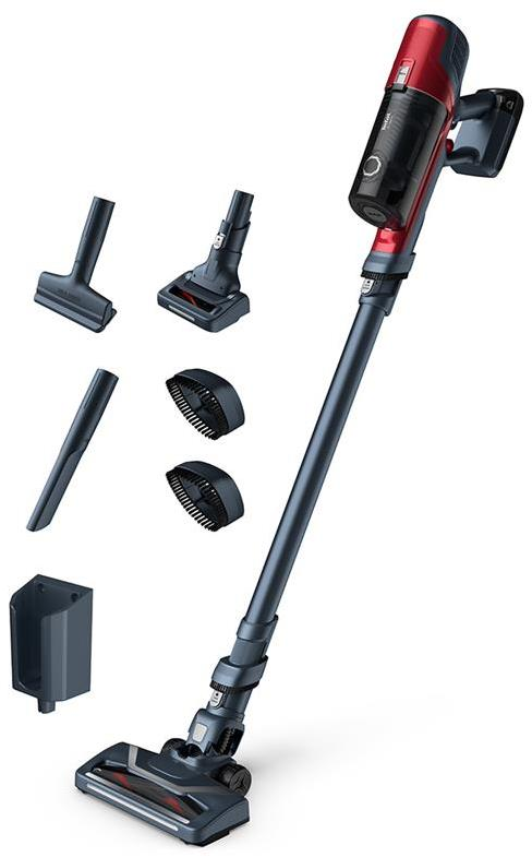 TEFAL | Vacuum Cleaner | TY6878 X-PERT 6.60 Animal Kit | Cordless operating | Handstick | 18 V | Operating time (max) 45 min | Dark Blue/Red | Warranty 24 month(s)