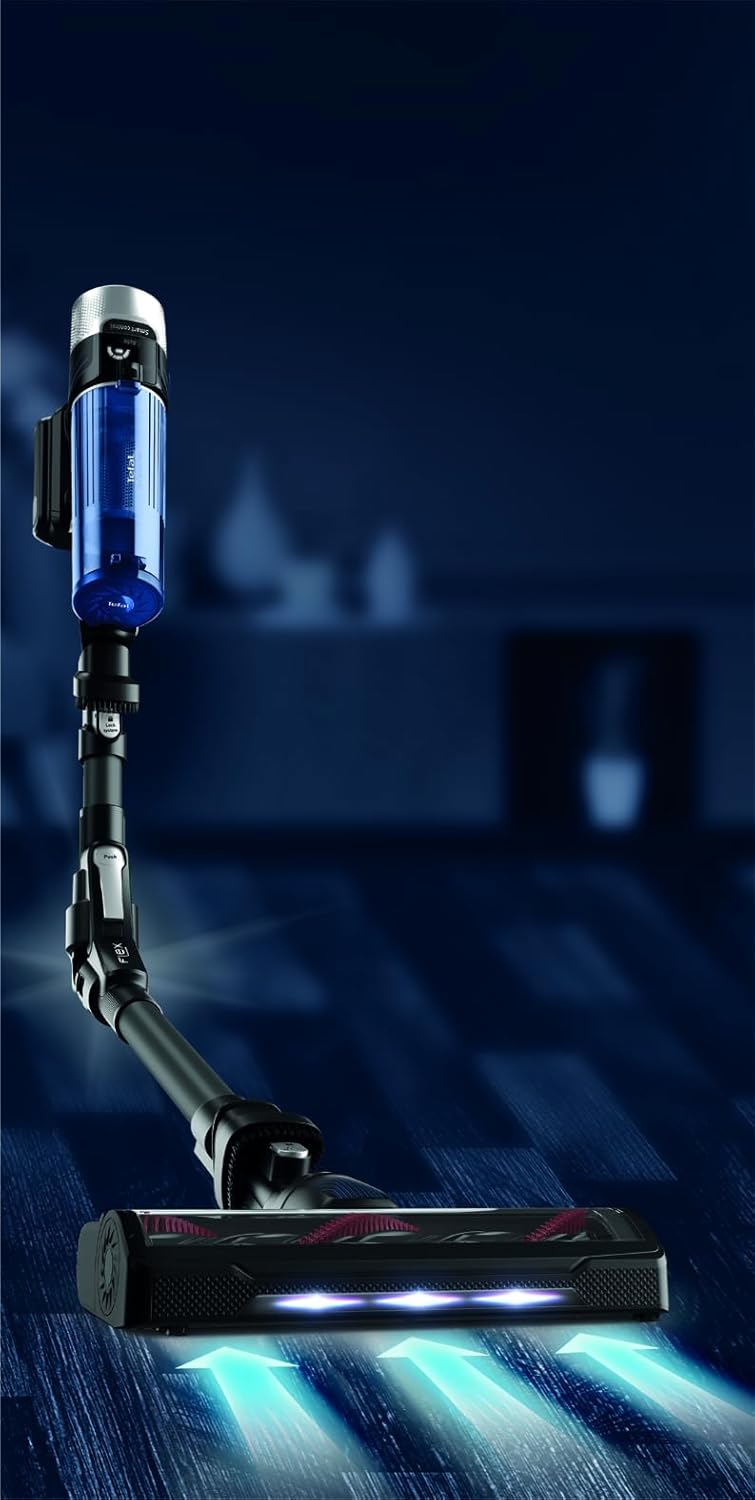 TEFAL Vacuum Cleaner | TY20C7 X-force Flex Aqua | Cordless operating | 250 W | Black/Blue - Image 7