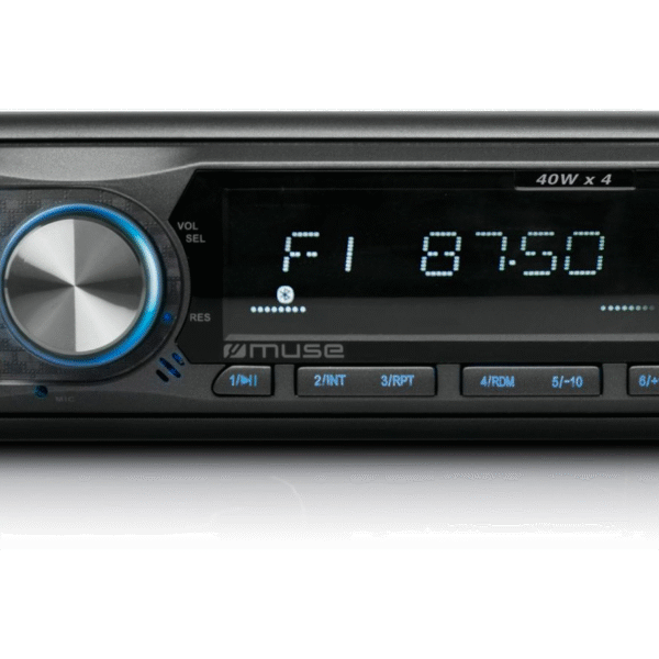 Muse | M-195 | 4 x 40 W | Car Radio with Bluetooth