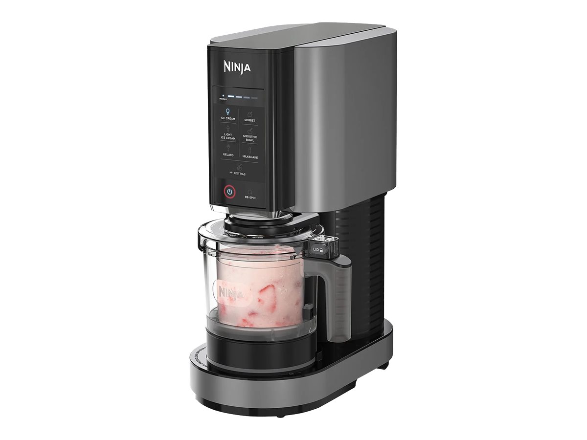 NINJA | Ice Cream Maker | NC300EU | Power 800 W | Capacity 3 x 0.473 L | Black/Grey - Image 2