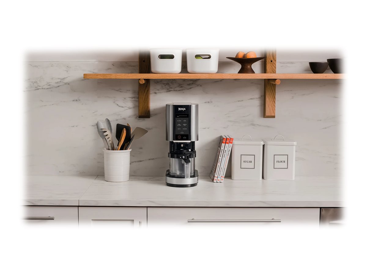 NINJA | Ice Cream Maker | NC300EU | Power 800 W | Capacity 3 x 0.473 L | Black/Grey - Image 9