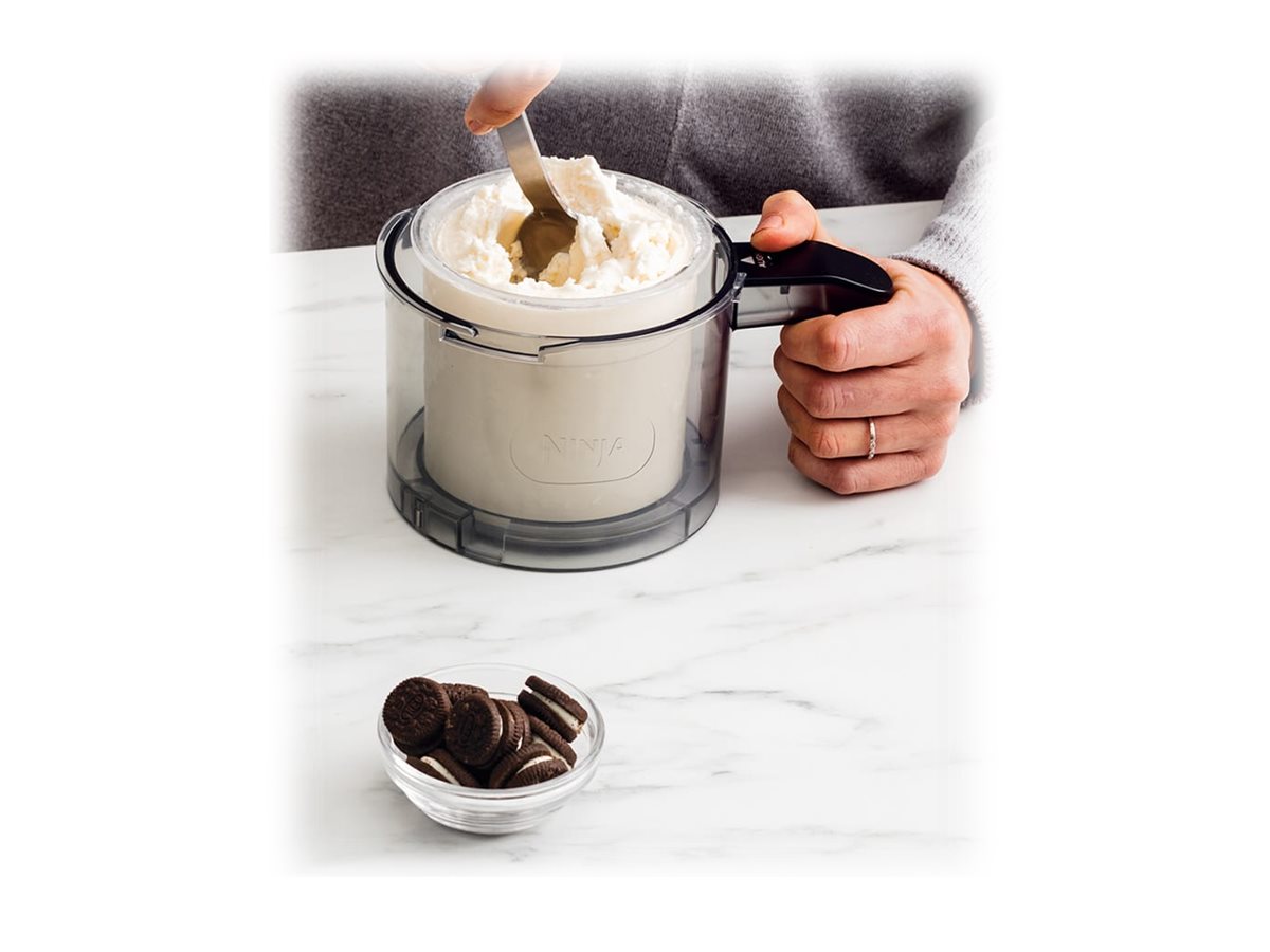 NINJA | Ice Cream Maker | NC300EU | Power 800 W | Capacity 3 x 0.473 L | Black/Grey - Image 10