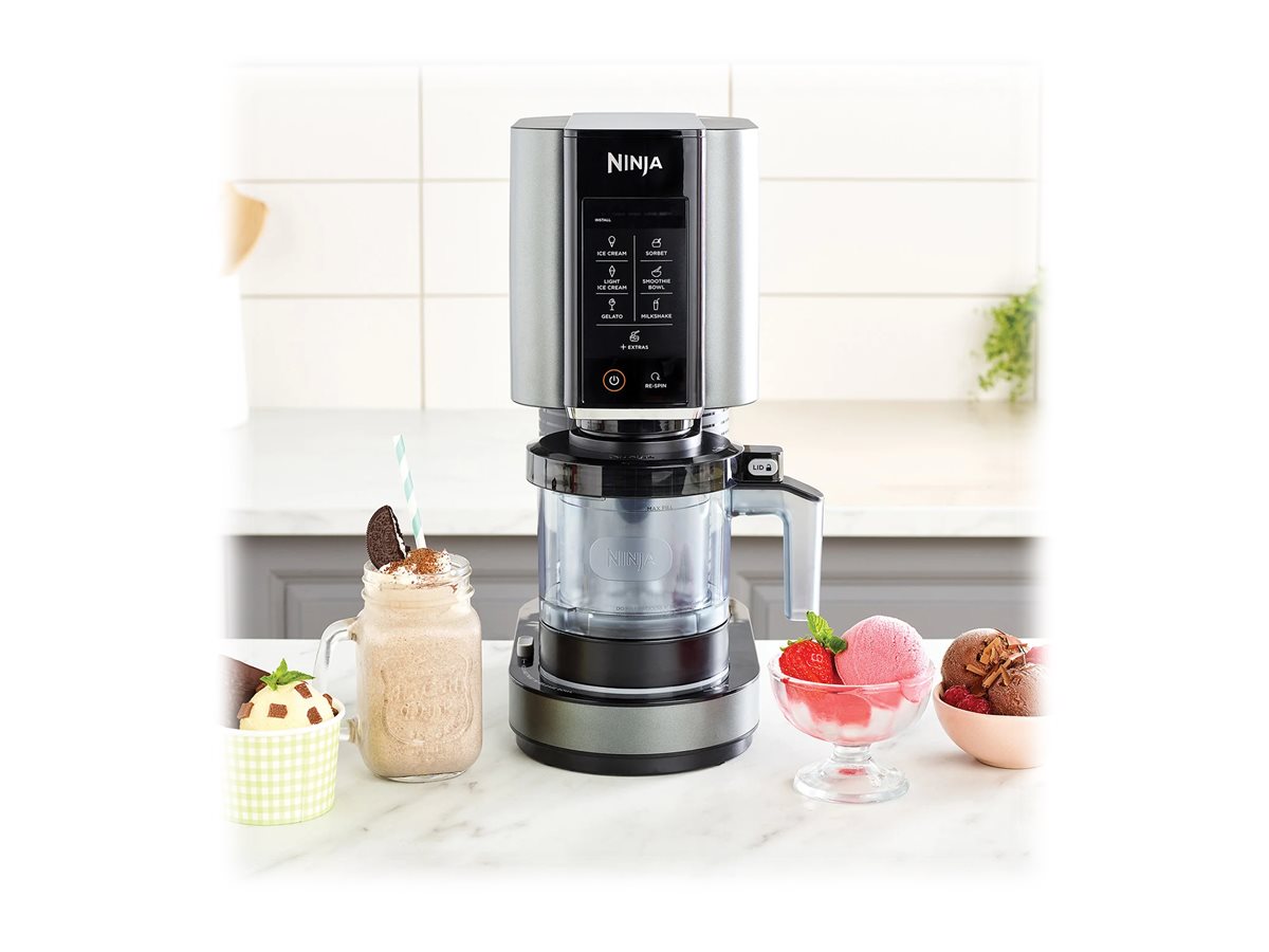 NINJA | Ice Cream Maker | NC300EU | Power 800 W | Capacity 3 x 0.473 L | Black/Grey - Image 11