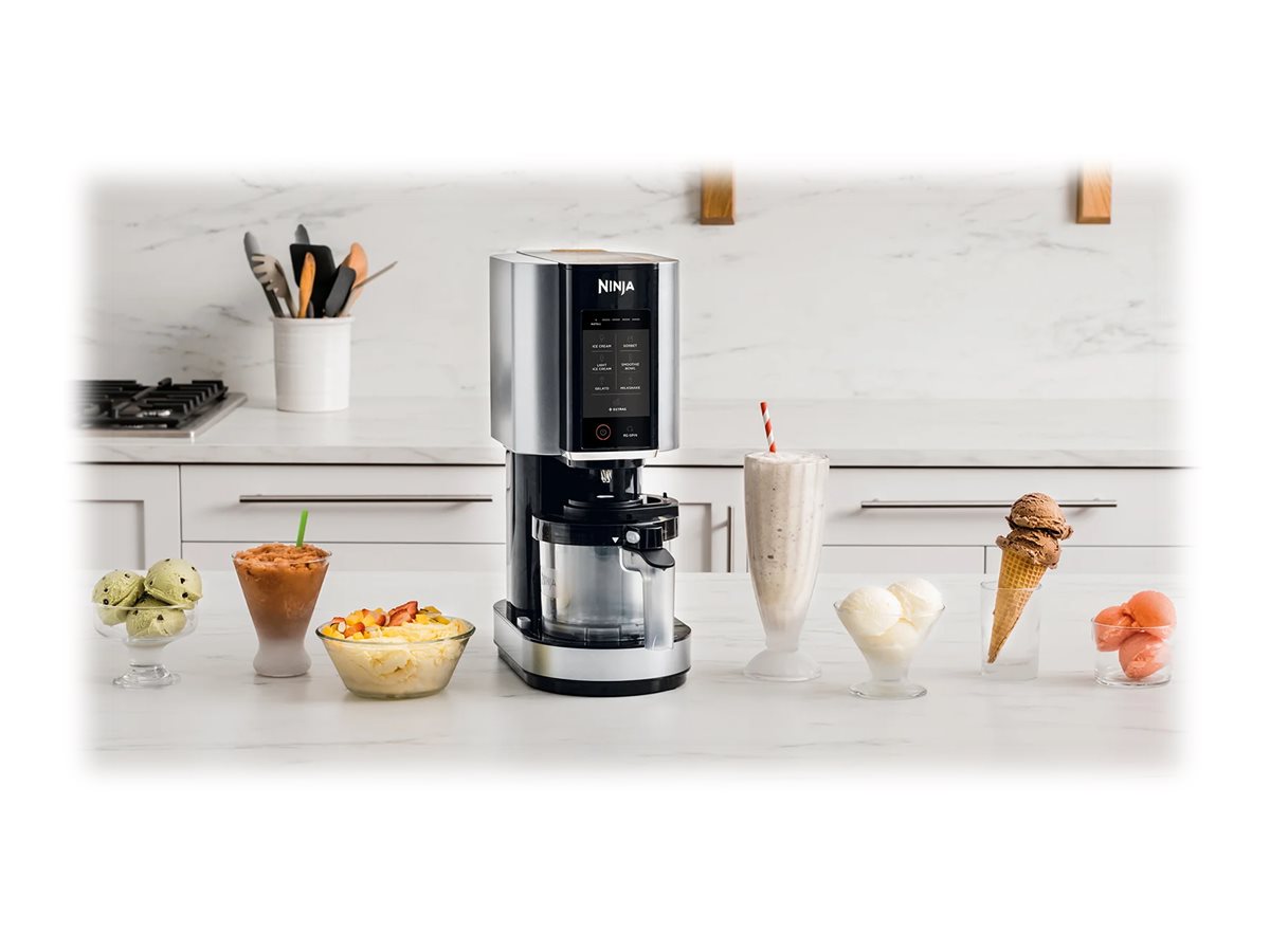 NINJA | Ice Cream Maker | NC300EU | Power 800 W | Capacity 3 x 0.473 L | Black/Grey - Image 12