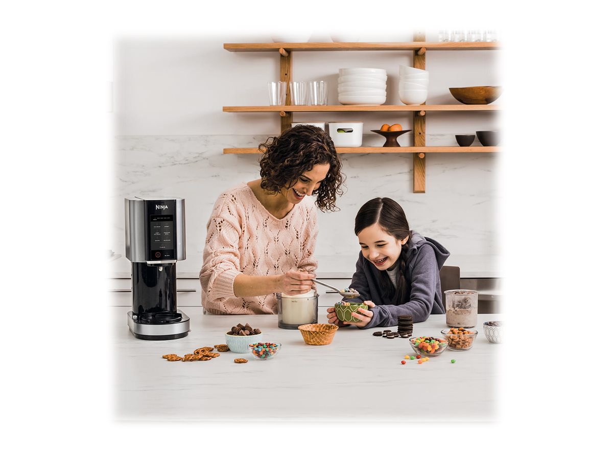 NINJA | Ice Cream Maker | NC300EU | Power 800 W | Capacity 3 x 0.473 L | Black/Grey - Image 13