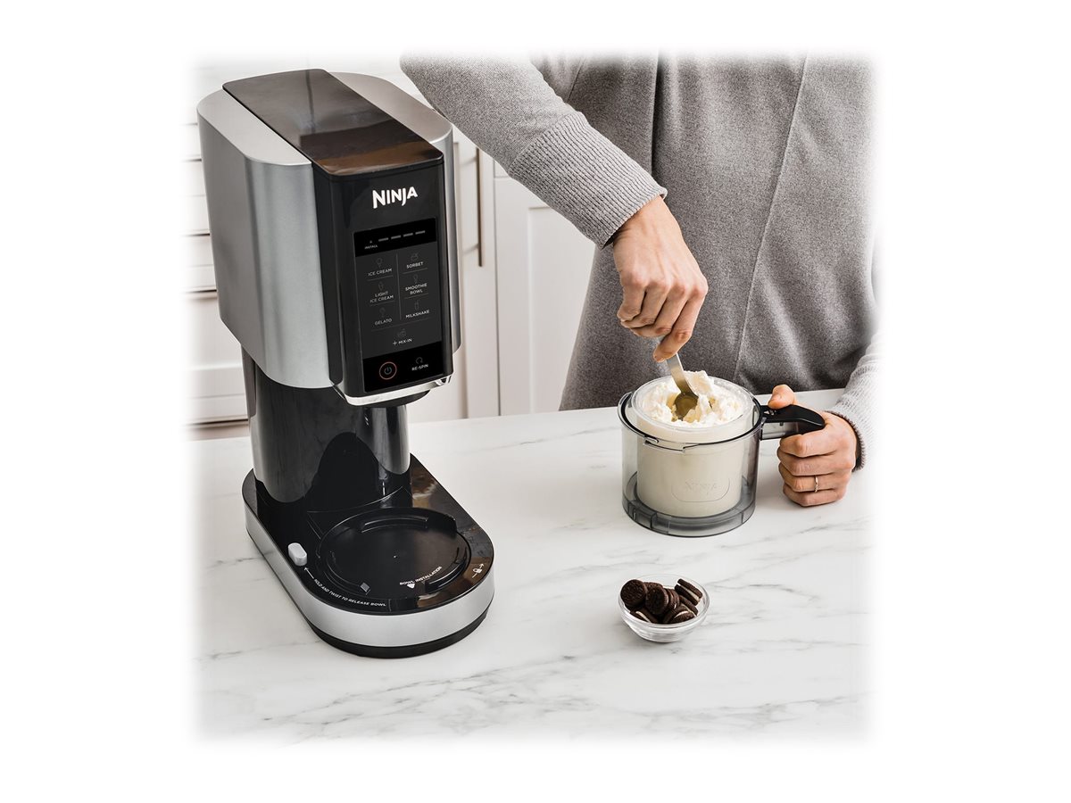 NINJA | Ice Cream Maker | NC300EU | Power 800 W | Capacity 3 x 0.473 L | Black/Grey - Image 14