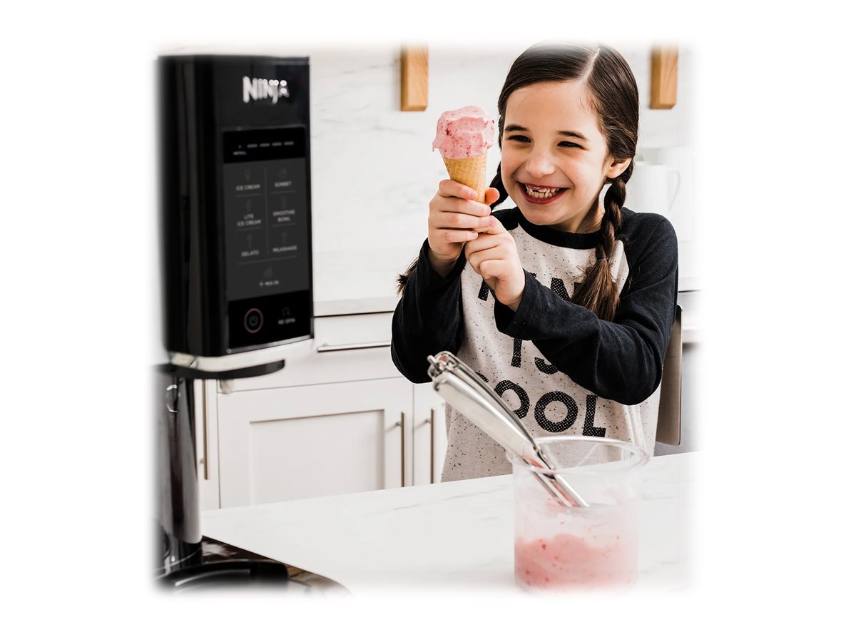 NINJA | Ice Cream Maker | NC300EU | Power 800 W | Capacity 3 x 0.473 L | Black/Grey - Image 18
